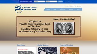 Welcome to Fayette County National Bank