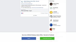 https://fco.tal.net/candidate/login A... - British Embassy ... - Facebook