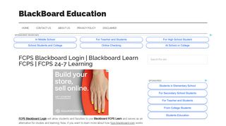 FCPS Blackboard Login (FCPS 24-7 Learning) | Fairfax County Public ...