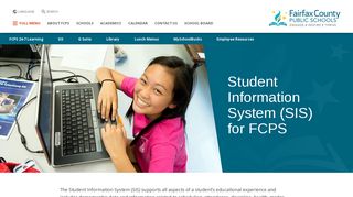 Student Information System (SIS) for FCPS | Fairfax County Public ...