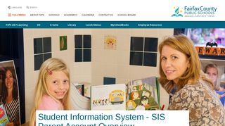 Student Information System - SIS Parent Account Overview | Fairfax ...