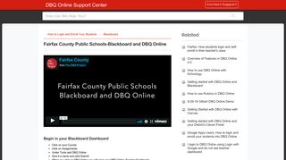 Fairfax County Public Schools-Blackboard and DBQ Online : The DBQ ...