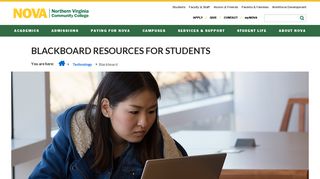 Blackboard Resources for Students :: Northern Virginia Community ...