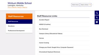 Staff Resources / Staff Resources