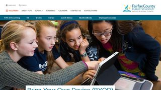 Bring Your Own Device (BYOD) | Fairfax County Public Schools