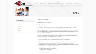 FCRA | TriCor Employment Screening