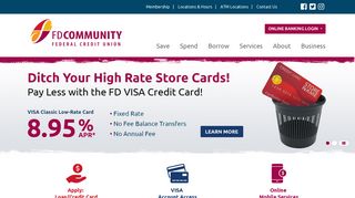 FD Community Federal Credit Union - Home