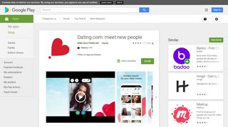 Dating.com: meet new people - Apps on Google Play