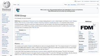 FDM Group - Wikipedia