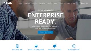 ERP for Enterprise Business Solutions | FDM4