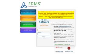 FDMS Network Login