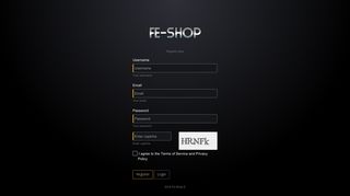 Register - Fe-Shop