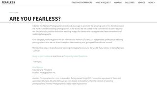 Join the Fearless Photographers community
