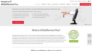 ADSelfService Plus. - ManageEngine