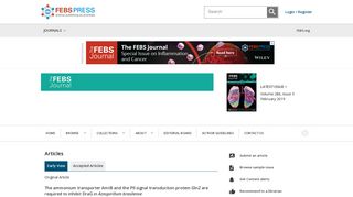 The FEBS Journal - Wiley Online Library - FEBS Press