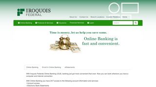 Online Banking | Iroquois Federal.