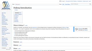 Fedena/Introduction - Wikibooks, open books for an open world