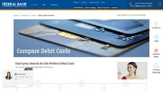 Debit Cards Products - Federal Bank
