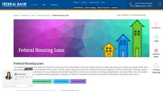 Federal Housing Loan - Federal Bank