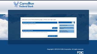 Carrollton Federal Bank Online Banking