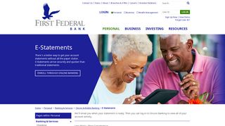 eStatements | Electronic Bank Statements | First Federal Bank