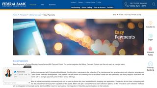 Easy Payments - Bill Pay Service | Bill Payment Portal ... - Federal Bank