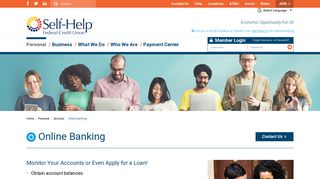 Online Banking | Online Credit Union | Self-Help Federal Credit Union