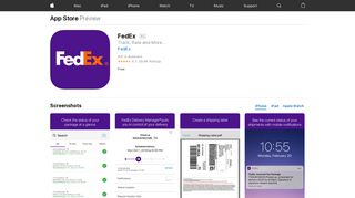 FedEx on the App Store - iTunes - Apple