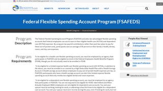 Federal Flexible Spending Account Program (FSAFEDS) | Benefits.gov