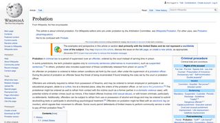 Probation - Wikipedia