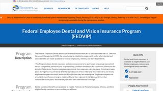 Federal Employee Dental and Vision Insurance Program (FEDVIP ...