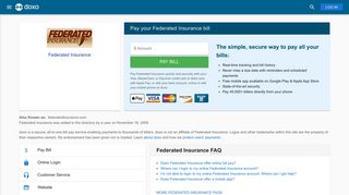 Federated Insurance: Login, Bill Pay, Customer Service and Care Sign ...