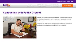 BuildAGroundBiz: Contracting with FedEx Ground