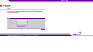 Log in to FedEx Office DocStore