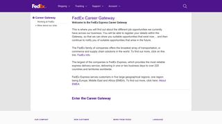 Careers - FedEx