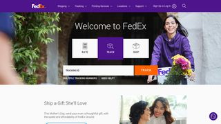 FedEx | Tracking, Shipping, and Locations