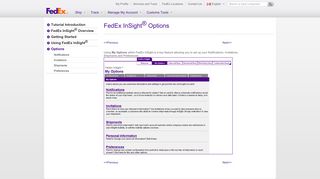 FedEx InSight® Options - Canada