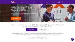 LTL Shipping Options | FedEx Freight®