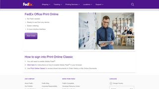 Fedex Print Online