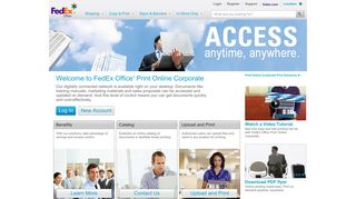 FedEx Office Print Online Corporate, Online Printing Management ...