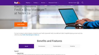 FedEx Ship Manager Advanced | FedEx Canada