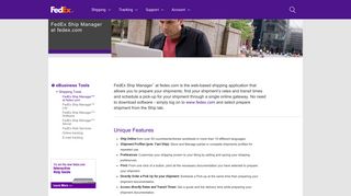 FedEx - eBusiness Tools - Ship Manager at fedex.com
