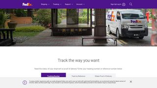 Tracking Your Shipment | FedEx Singapore