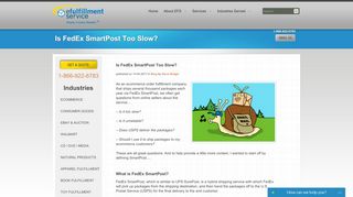 Is FedEx SmartPost too Slow? Here are the Facts. - eFulfillment Service