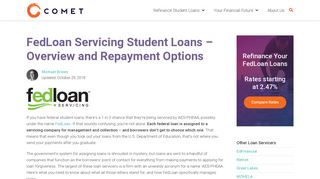 FedLoan Servicing Student Loans – Overview and Repayment ...
