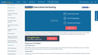 Federal Bank Net Banking - BankBazaar