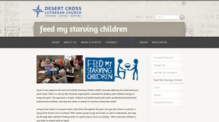 Feed My Starving Children - Desert Cross Lutheran Church