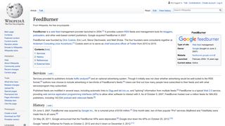 FeedBurner - Wikipedia