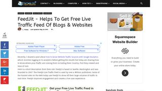 FeedJit - Helps to Get Free Live Traffic Feed of Blogs & Websites ...