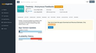 Feednoly - Anonymous Feedbacks - Apps - AppSignals